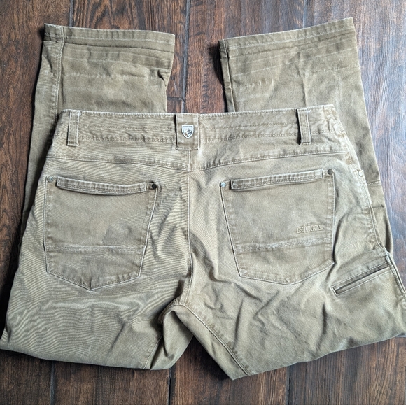 Kuhl Vintage Patina Dye Khaki Pants - Men's 36x32 - Picture 9 of 11